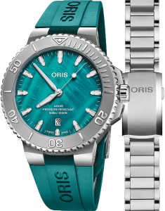 Ceasuri automatice, Ceas Oris Aquis New York Harbor Limited Edition II 2000 73377894187-Set, bb-shop.ro