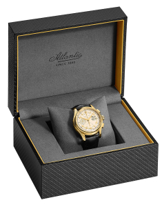 Ceasuri, Ceas Atlantic Worldmaster Prestige Valjoux Limited Edition 88 55853.45.35, bb-shop.ro
