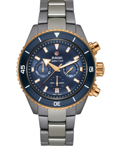 Ceasuri, Ceas Rado Captain Cook High-Tech Ceramic Chronograph R32195202, bb-shop.ro