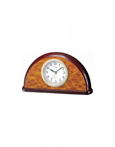 Ceas de birou si masa Rhythm Wooden Table Clocks CRE203NR06, 02, bb-shop.ro