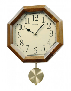 Ceas cu pendula Rhythm Wooden Wall Clocks CMP539NR06, 02, bb-shop.ro