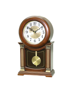 Ceas de birou si masa Rhythm Wooden Table Clocks CRJ722CR06, 02, bb-shop.ro