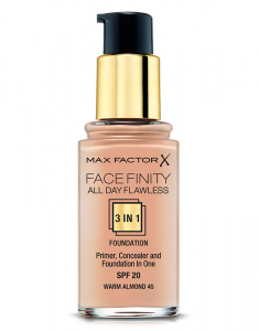 MAX FACTOR Fond De Ten Facefinity All Day Flawless 3-In-1 3614225851582, 02, bb-shop.ro