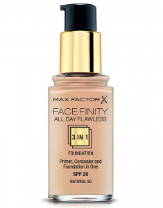 MAX FACTOR Fond De Ten Facefinity All Day Flawless 3-In-1 3614225851612, 02, bb-shop.ro