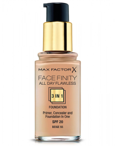 MAX FACTOR Fond De Ten Facefinity All Day Flawless 3-In-1 3614225851629, 02, bb-shop.ro