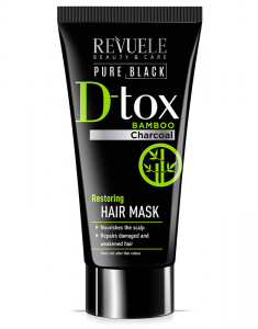 REVUELE D-tox Bamboo Restoring Hair Mask 5060565100794, 02, bb-shop.ro