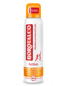 BOROTALCO Active Mandarine and Neroli Deodorant Spray 8002410044096, 02, bb-shop.ro
