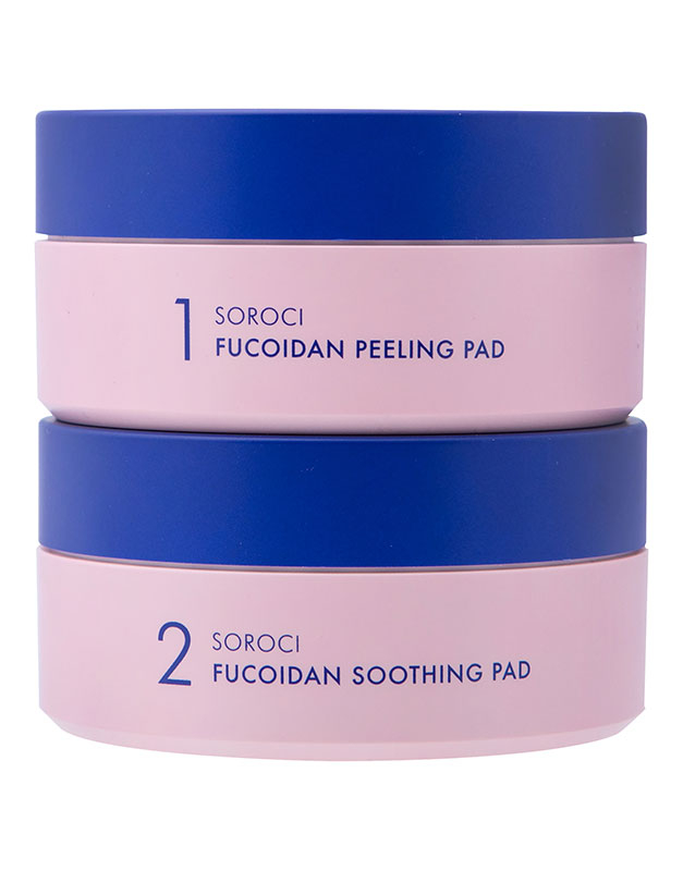SOROCI Fucoidan Peeling and Soothing Pad 8809121932182, 01, bb-shop.ro