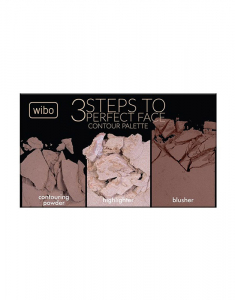 WIBO Paleta 3 Steps to Perfect Face 5901801614708, 001, bb-shop.ro