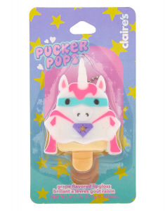 CLAIRE'S Gloss Pucker Pops Super Unicorn 594846, 002, bb-shop.ro