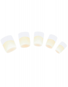 CLAIRE'S Unghii False Traditional French Manicure Square 525972, 02, bb-shop.ro