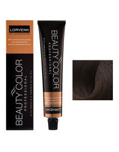Cosmetice, LORVENN Beauty Color Tube Vopsea de Par 6.1 - Dark Blond Ash 70ml 5201641530252, bb-shop.ro