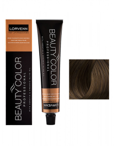 Cosmetice, LORVENN Beauty Color Tube Vopsea de Par 6.3 - Dark Gold Blond 70ml 5201641648667, bb-shop.ro