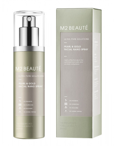 M2 BEAUTÉ Ultra Pure Solutions Facial Nano Spray Pearl and Gold 4260180210514, 02, bb-shop.ro