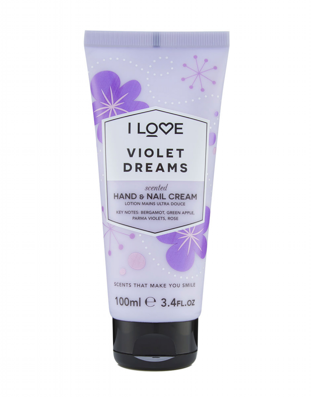 I LOVE Crema de Maini si Unghii Violet Dreams 5060351545594, 01, bb-shop.ro