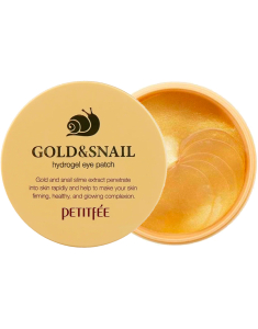 PETITFEE Gold and Snail Eye Patches, 60 buc 8809239802872, 02, bb-shop.ro