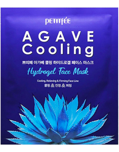 PETITFEE Agave Cooling Hydrogel Face Mask 8809508850443, 02, bb-shop.ro