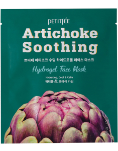 PETITFEE Artichoke Soothing Hydrogel Face Mask 8809508850511, 02, bb-shop.ro