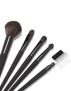 CLAIRE'S Matte Black Makeup Brushes 855494, 001, bb-shop.ro