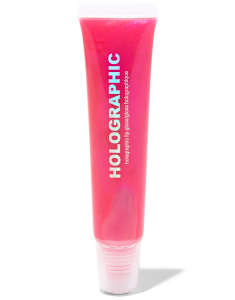 CLAIRE'S Holographic Hot Pink Glossy Lip Gloss 867366, 02, bb-shop.ro