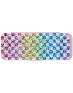 CLAIRE'S Rainbow Checkered Pink Make - Up Palette 067686, 001, bb-shop.ro