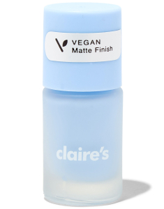 CLAIRE'S Vegan Matte Effect Nail Polish 767947, 001, bb-shop.ro
