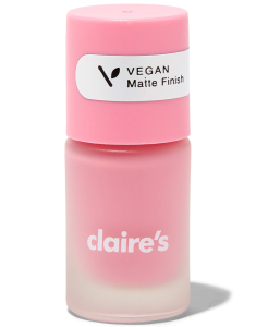 CLAIRE'S Vegan Matte Effect Nail Polish 768440, 001, bb-shop.ro