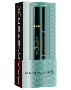 MAX FACTOR Set Make-up Mascara si Creion 3616304537288, 001, bb-shop.ro