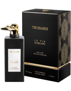 TRUSSARDI Le Vie Di Milano Musc Noir Perfume Enhancer Eau De Parfum 8058045423478, 001, bb-shop.ro