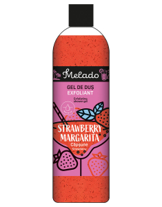 MELADO Gel de Dus Exfoliant Strawberry Margarita 5901087322229, 02, bb-shop.ro