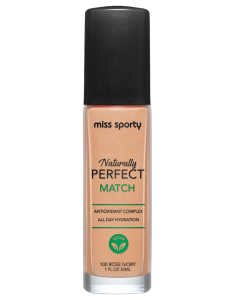 MISS SPORTY Naturally Perfect Match Foundation 3616303417635, 02, bb-shop.ro