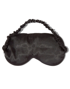 CLAIRE'S Black Bling Satin Sleeping Mask 180455, 001, bb-shop.ro