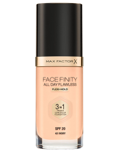 MAX FACTOR Fond de Ten Lichid Facefinity All Day Flawless 3in1 3614227923300, 02, bb-shop.ro