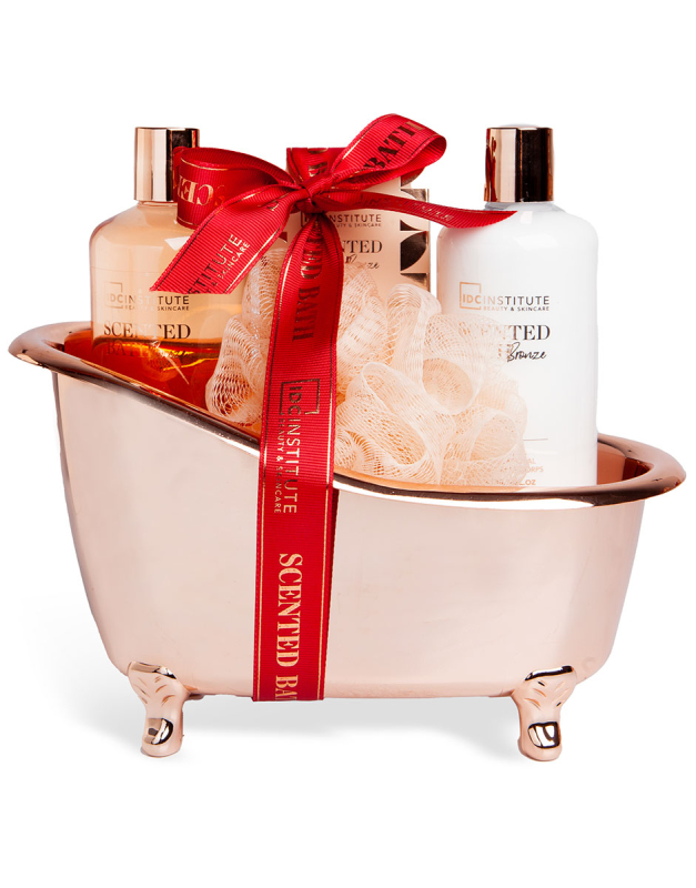 Idc institute Scented Bath Bronze Set Cadou Baie Cadita Idc institute Scented Bath Bronze Set Cadou Baie Cadita