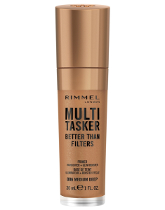 Cosmetice, RIMMEL LONDON Multi-Tasker Better Than Filters Baza de Machiaj 006 Medium Deep 30ml 3616305400994, bb-shop.ro