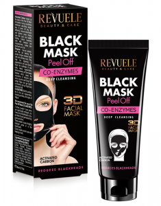 REVUELE Black Mask Peel off Co-Enzymes 3800225903837, 02, bb-shop.ro