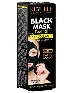 REVUELE Black Mask Peel off Pro-Collagen 3800225903851, 02, bb-shop.ro