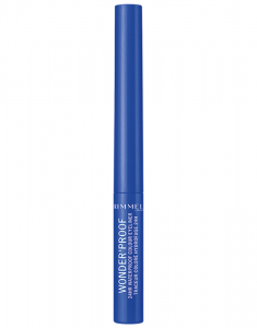 Produse machiaj, RIMMEL LONDON Tus de Ochi Lichid  Wonder'Proof 24H Waterproof 005 Pure Blue 1.4ml 3614226518361, bb-shop.ro