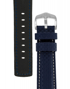 Curele si Bratari Ceasuri, Curea cu catarama Hirsch Carbon 02592080-2-18, bb-shop.ro