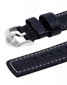 Curele si Bratari Ceasuri, Curea cu catarama Hirsch Carbon 02592080-2-18, bb-shop.ro