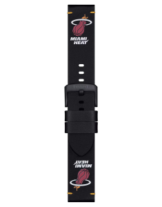 Curea Cu Catarama Tissot Official NBA Leather Strap Miami Heat T852047520, 02, bb-shop.ro