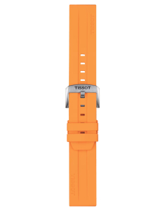 Curea Cu Catarama Tissot Official Orange Silicone Strap T852047918, 02, bb-shop.ro