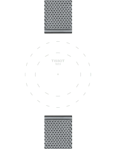 Curele si Bratari Ceasuri 20 mm, Bratara cu sistem de inchidere Tissot Official Steel Milanais Bracelet Lugs 20mm, bb-shop.ro
